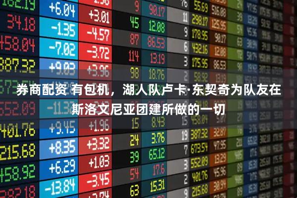 券商配资 有包机，湖人队卢卡·东契奇为队友在斯洛文尼亚团建所做的一切